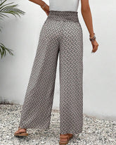 SUZY | Women's Pants with Geometric Print-2